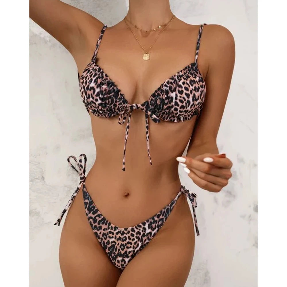 Sexy Leopard Swimwear