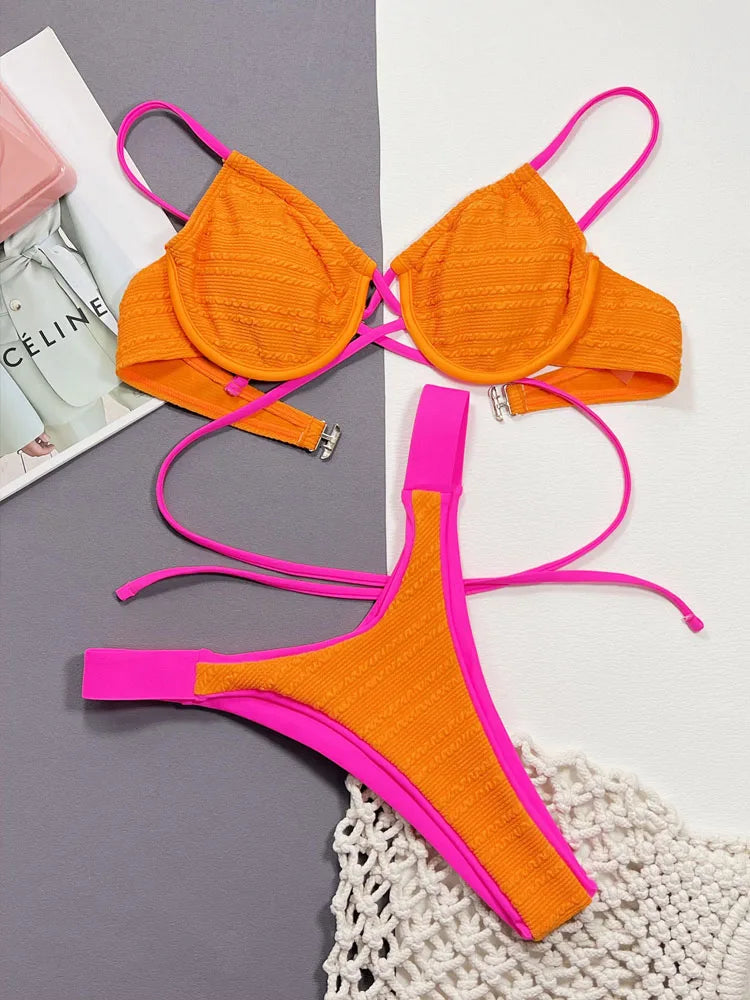 New Brazilian Strapped Swimwear