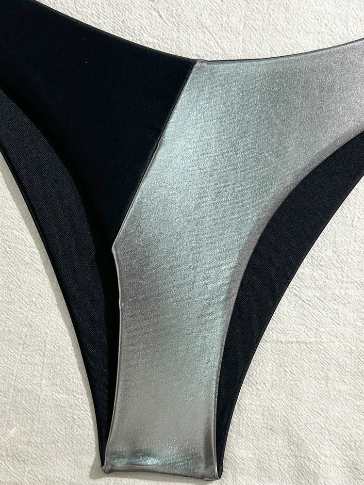 Sexy 2025 Patchwork Swimwear