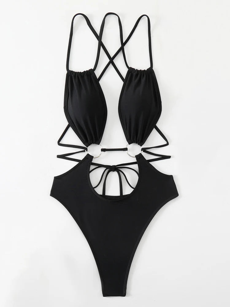 Sexy Strapped Swimwear
