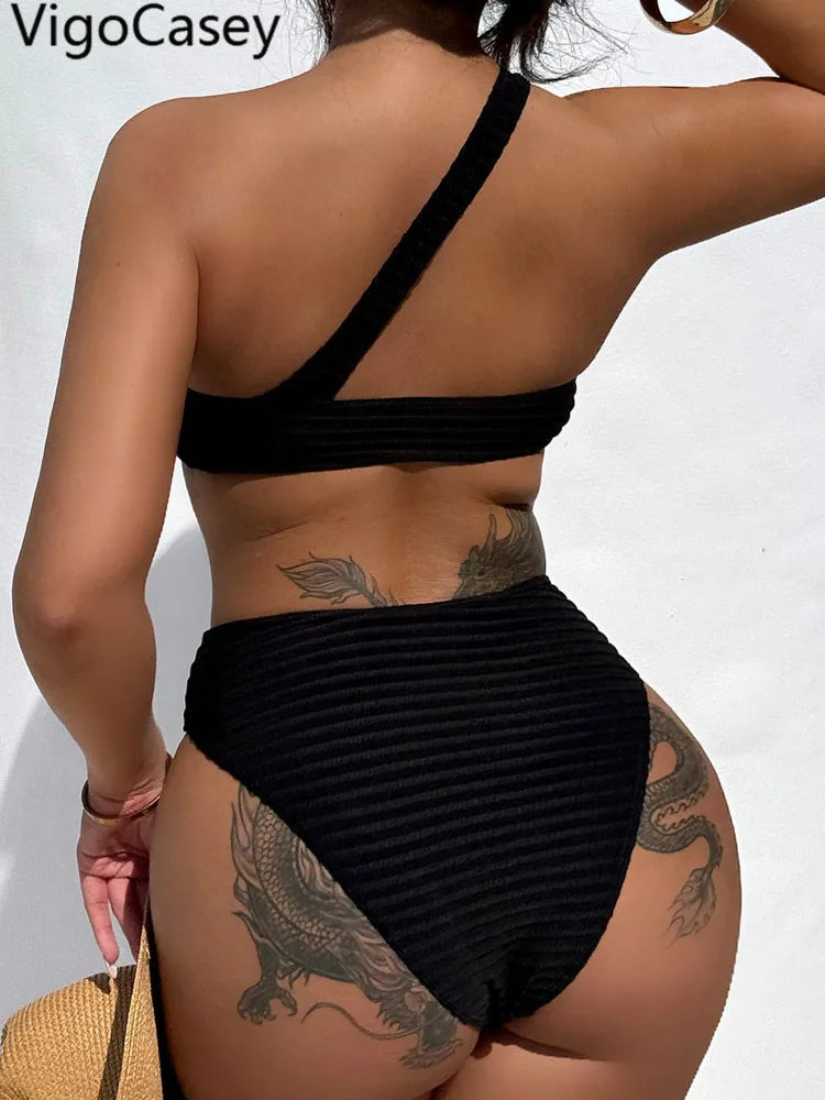 New One-shoulder Swimwear