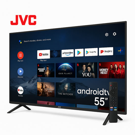 Smart TV 4K JVC 55" |Envíales 4K que se merecen