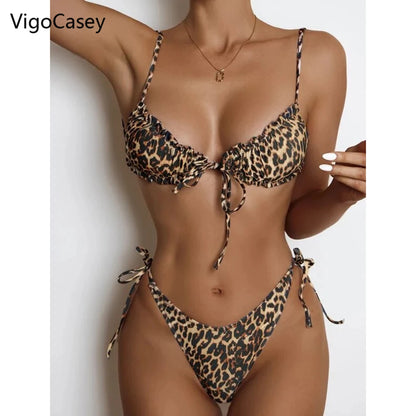 Sexy Leopard Swimwear