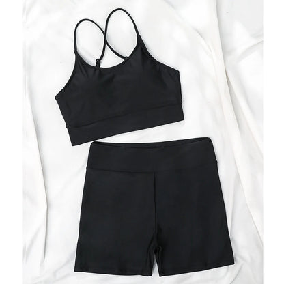 Sexy Black Vest Bikini