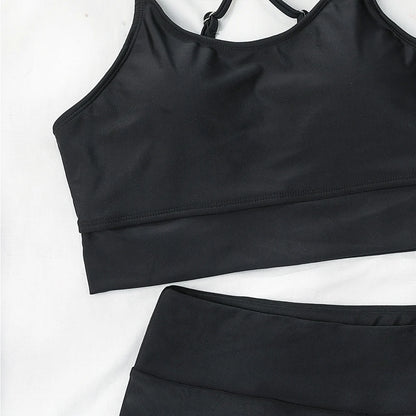 Sexy Black Vest Bikini