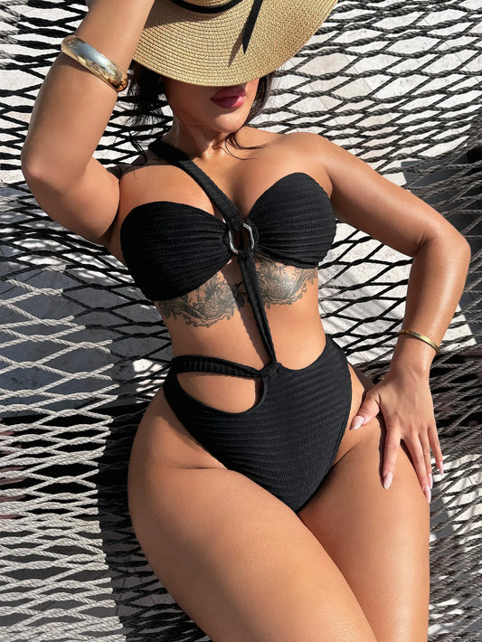 New One-shoulder Swimwear