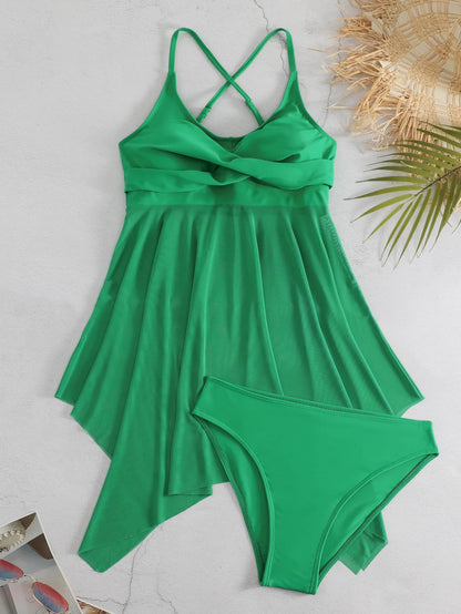 Tankini Set Backless Sexy