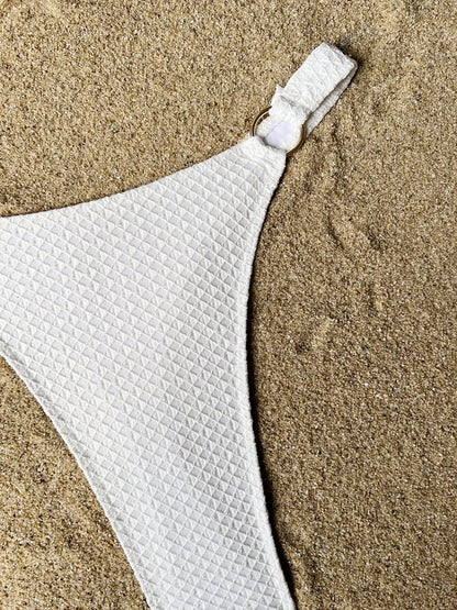 Sexy White Tied Halter Swimwear
