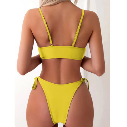 Print Strapped Swimwear