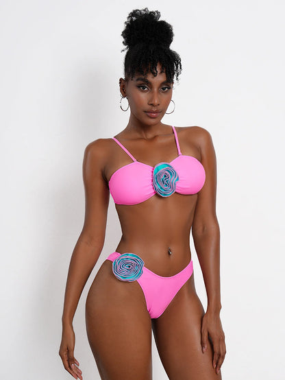Sexy Pink Swimwear