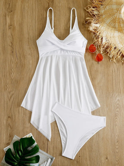 Tankini Set Backless Sexy