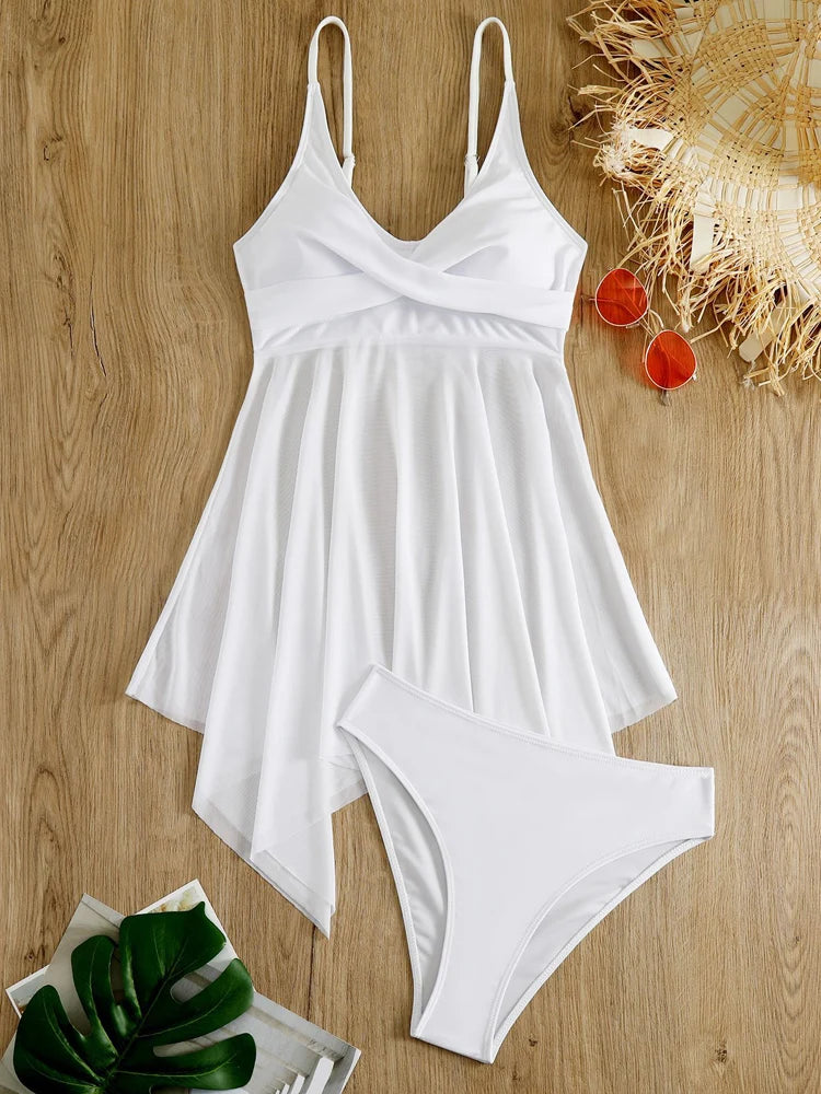 Tankini Set Backless Sexy