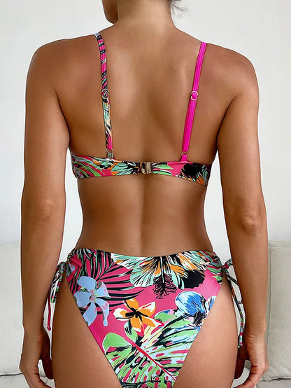 New Cross Patchwork Swimwear