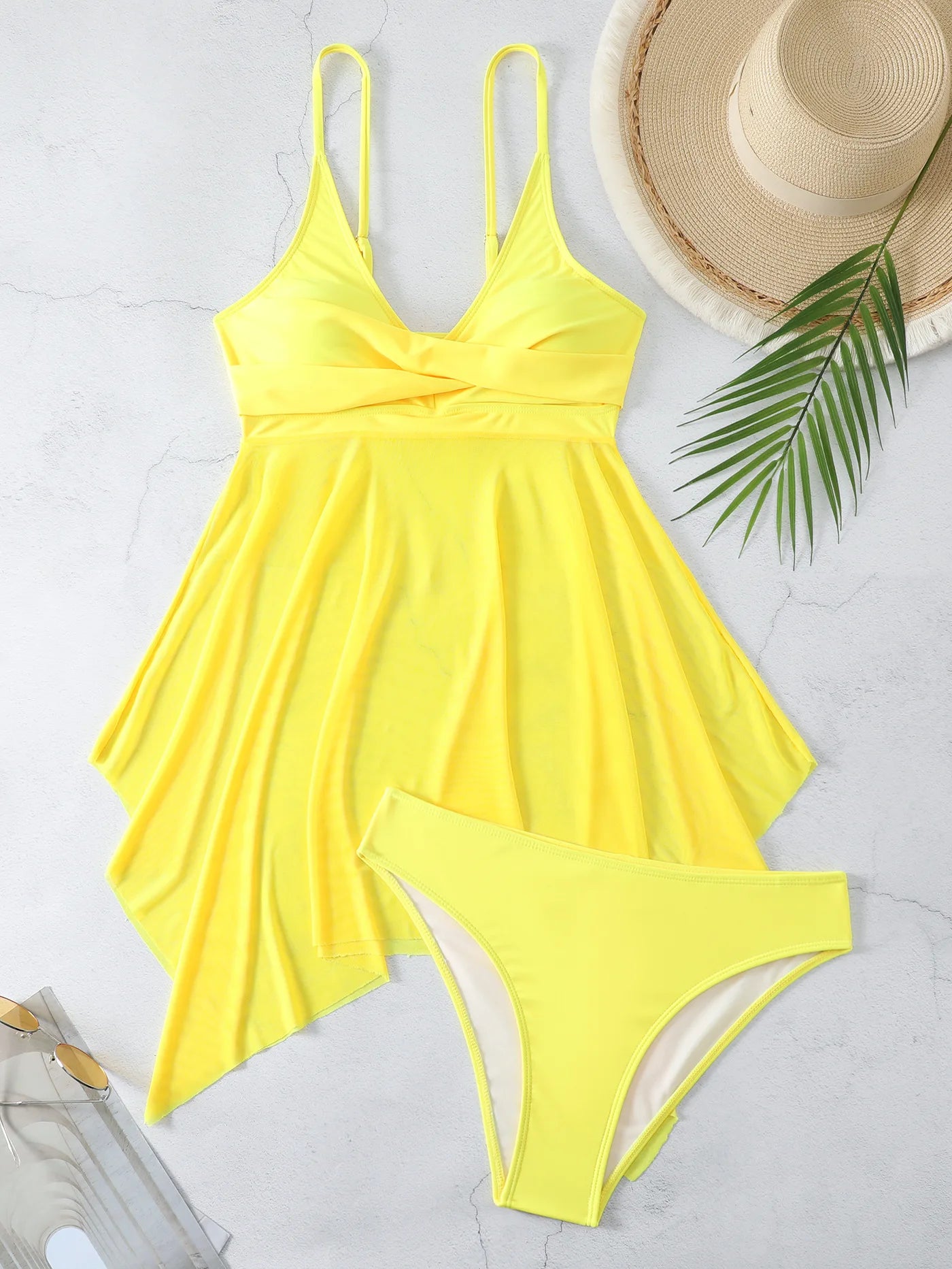 Tankini Set Backless Sexy