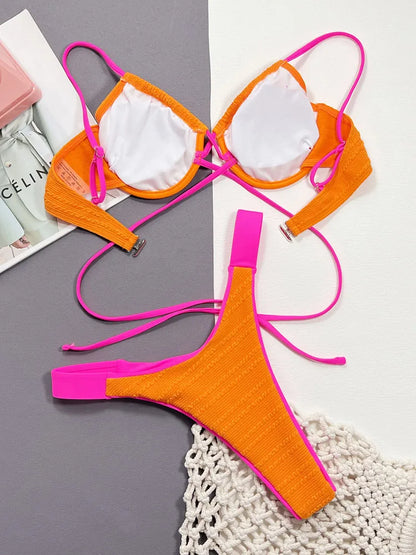 New Brazilian Strapped Swimwear