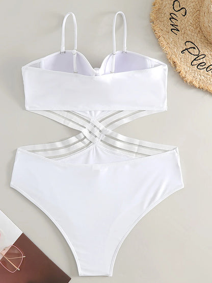 Black Cross Meah Swimwear