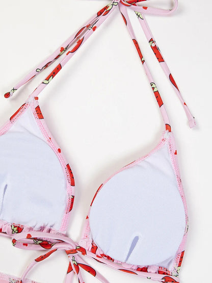 Sexy Print 3 Piece