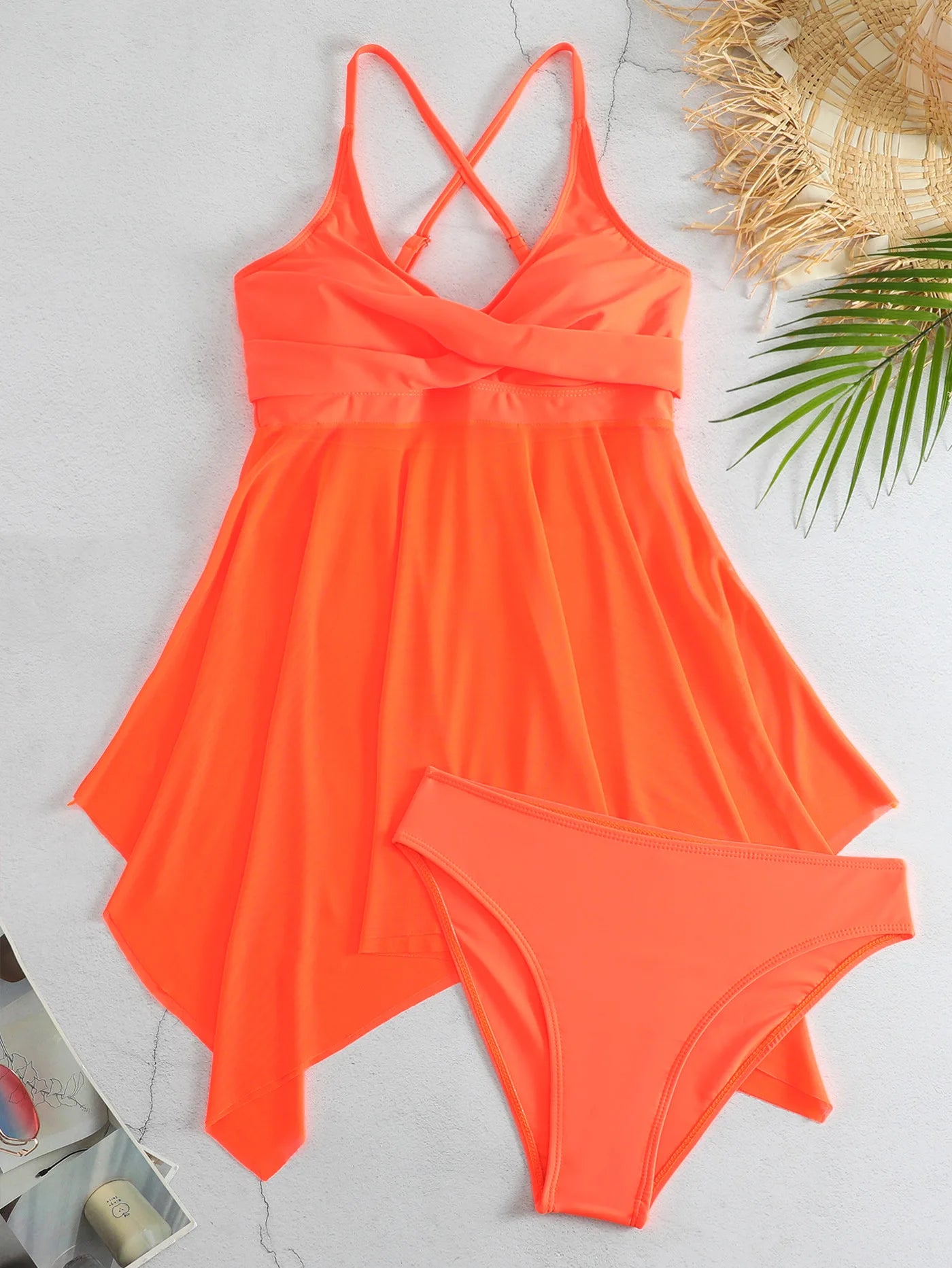 Tankini Set Backless Sexy