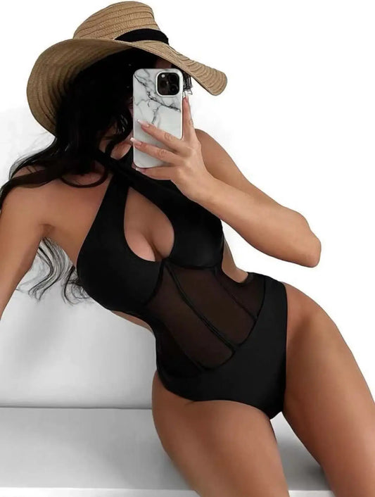 Cross Halter Swimwear