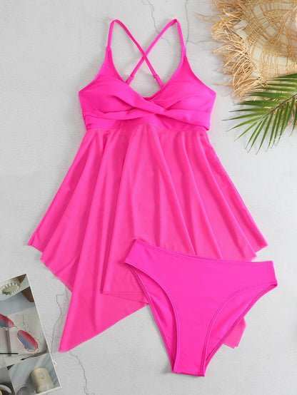Tankini Set Backless Sexy