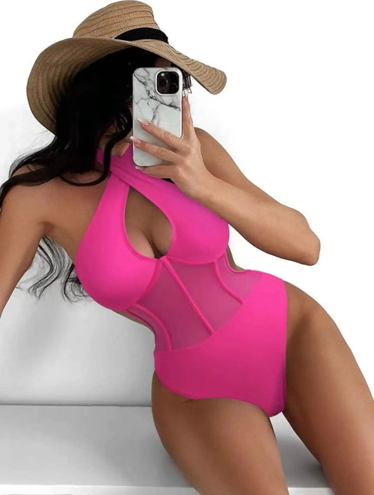 Cross Halter Swimwear